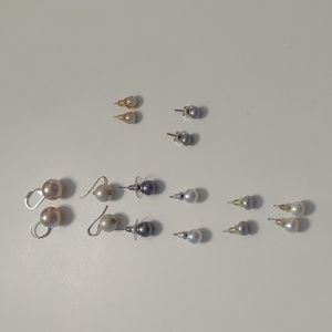 Vintage pearl like earrings
